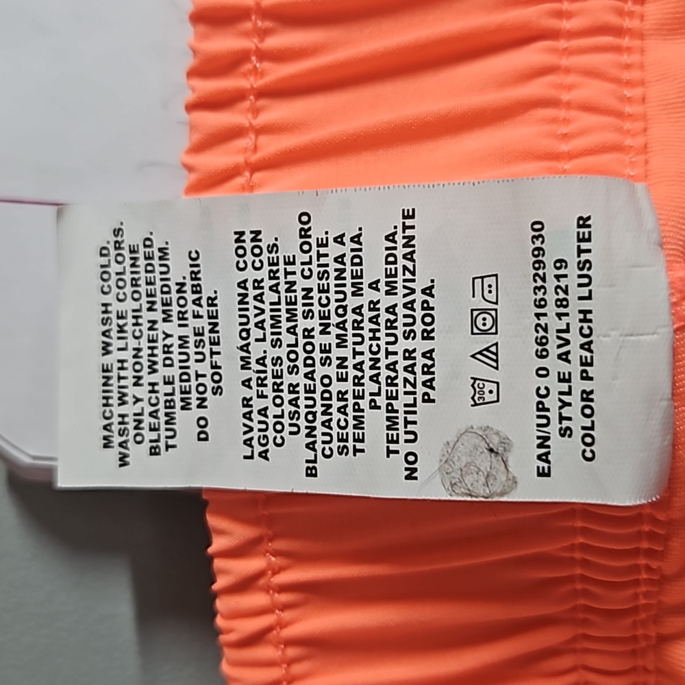 Avia Bright Coral Shorts Size Medium (Women's, Athletic, Low-Rise, Lined) - Picture 15 of 17